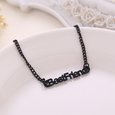 

Newest Unisex Fashion Letters Friendship Chain Bracelet Jewelry Gifts for Best Friend