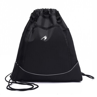 

Bouquet pocket rope extraction double shoulder bag large capacity portable rope pulling man sports backpack outdoor folding bag ba