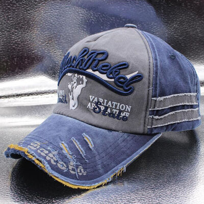 

Vintage Letter Baseball Caps Dad Casquette Snapback Caps Bone Hats For Men Women Gorras Washed Cotton Cap
