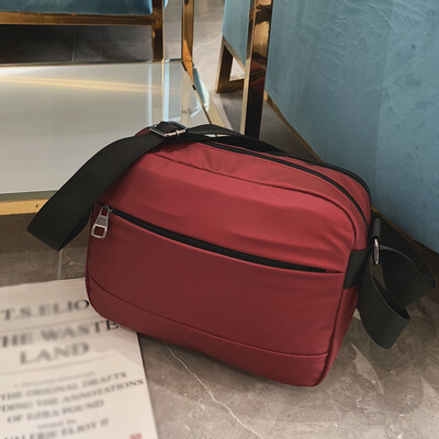 

Tailored Womens Solid Color Diagonal Bag Waterproof Shoulder Bag Large Capacity Bag