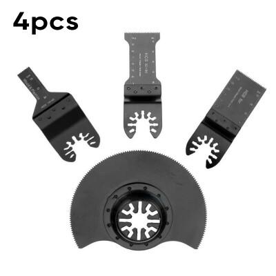 

4pcsSet Oscillating Multi Tool Saw Blades Accessories Fit For Multimaster Tool Black