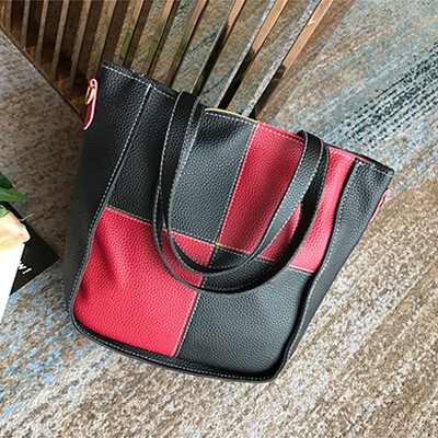 

Tailored Womens 4Pcs Fashion Patchwork Shoulder BagCrossbody BagHandbagWallet GY