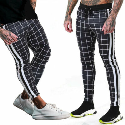 

Mens Sport Pants Long Trousers Tracksuit Fitness Workout Joggers Gym Sweatpants