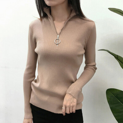 

Womens Winter Warm Knitwear Jumper Turtleneck Pullover Slim Fit Sweater Tops