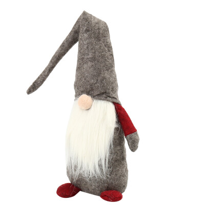 

Merry Christmas Long Hat Swedish Santa Gnome Plush Doll Ornaments Handmade Elf Toy Home Ornaments Christmas Santa