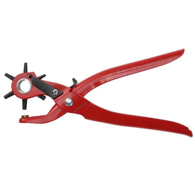 

5 Hole Size Belt Hole Puncher Leather Punchers Punch Machine Pliers Tools