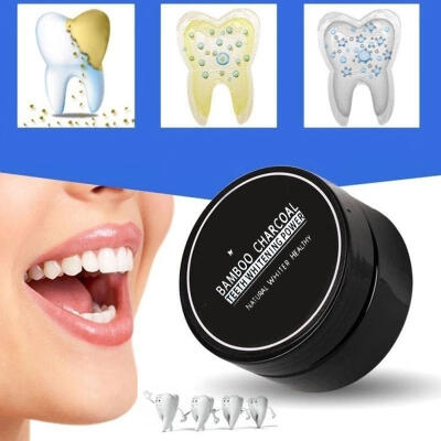 

Teeth Whitening Powder Organic Charcoal Bamboo Natural Teeth Tooth Oral Care