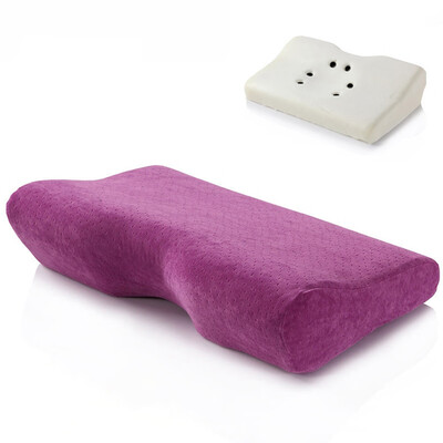 

Memory cotton slow rebound neck care cervical spine pillow space pillow