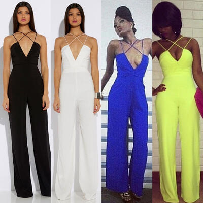 

Womens Mesh Long Sleeves Long Trousers Playsuit Ladies Jumpsuit Clubwear