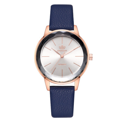 

Korean fashion business men&women universal watch wish hot quality PU leather fashion watch spot