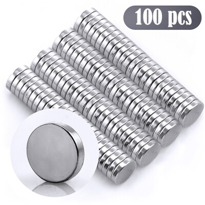 

〖Follure〗N35 Strong Round Disc Magnets Rare-Earth Neodymium Magnet 100Pcs