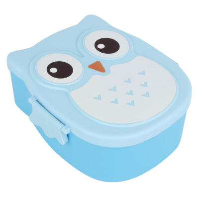 

Greensen Plastic Portable Cartoon Owl Lunch Box Food Safe Microwave Storage Container