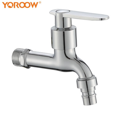 

Factory cheap OEM chromed washing machine faucet wall mounted quick open single handle cold water garden zinc bibcock