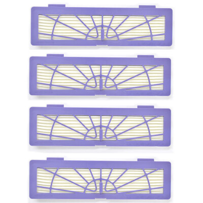 

4pcs Purple Filters Capture Dust For Neato Botvac Series Vacuum Cleaner Parts