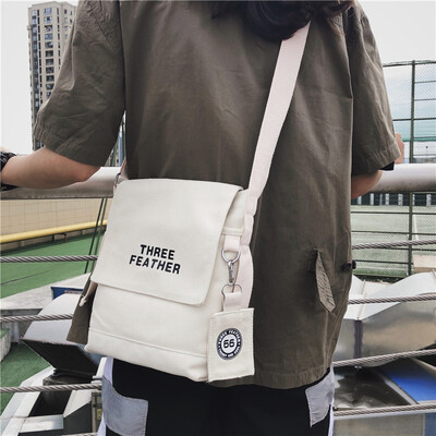 

Ins canvas bag ladys diagonal bag