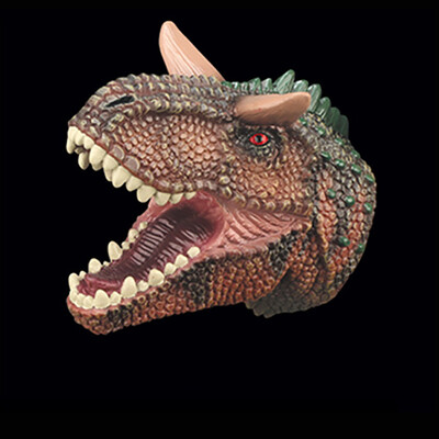 

Siaonvr Dinosaur Hand Puppets Role Play Realistic Spinosaurus Head Gloves Soft Toy