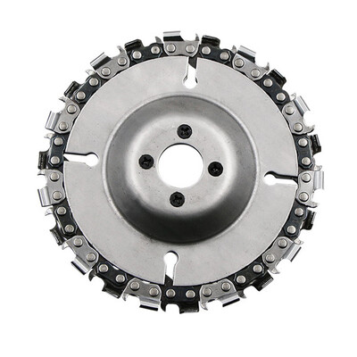 

22 Tooth 4 Cut Grinder Disc And Chain Wood Carving For 100115 Angle Grinder