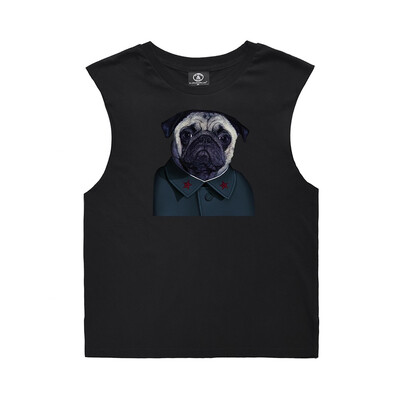 

Toponeto Mens Print Solid Color Sport Slim Fit Vest Sleeveless Top Short Shirt Blouse
