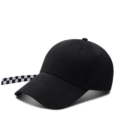 

Spring&summer new Korean trend long belt baseball cap mens&womens fashion personality Cap casual sun hat