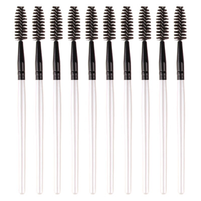 

Toponeto 10PC Bendable Beauty Makeup Wood Handle Eyelash Brush Natural Curling Tool