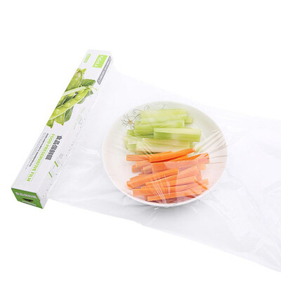 

Toponeto Household Food Wrap Film Refrigerator Fruit And Vegetable Packaging Film