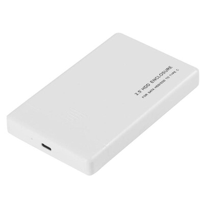 

25in HDD Enclosure 6G10G bps Data Transmission for SATA HDDSSD to USB31 Type C