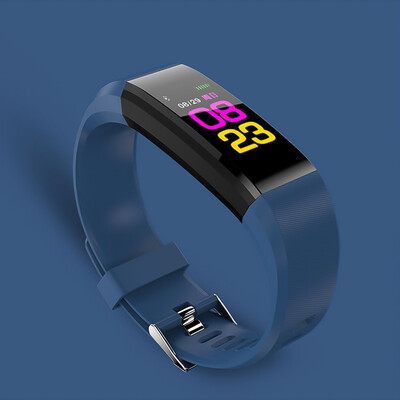 

Colorful Smart Bluetooth Fitness Tracker Blood Pressure Sleep Heart Rate Monitor Sport Smart Watch