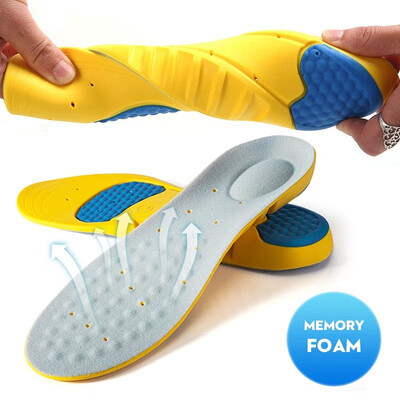 

Unisex Shoe Inserts Orthotic Sports Arch Support shoes Insoles Shock Absorption size 34-45