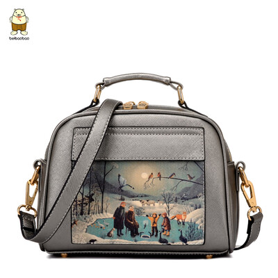 

2019 Spring&Summer New Japanese&Korean Womens Brand handbags Personality Spring students single shoulder oblique satchel