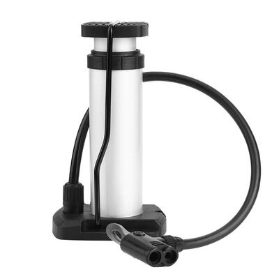 

Mini Portable Aluminum Alloy Wide Application Foot Activated Floor Pump
