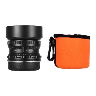 

Andoer 75mm f28 Manual Focus Fisheye Lens 180° Ultra Wide Angle Large Aperture Compatible with Canon M1 M2 M3 M5 M6 M10