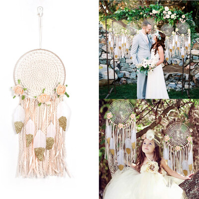 

Siaonvr Wedding Decoration Dream Catcher Net Hanging Home Car Decoration Decor Craft