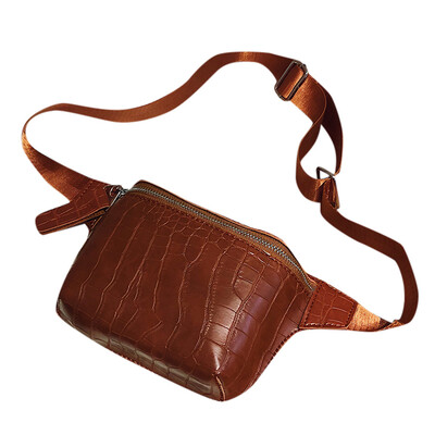 

Tailored Women 2019 New Fashion Pockets Casual Shoulder Bag Simple Waist Bag Chest Bag
