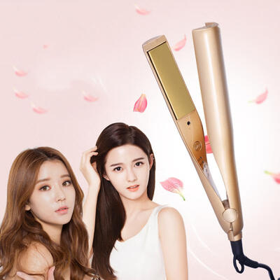 

Hair Straightener Professional Flat Iron Curling Wand 2 In 1 Straightening And Curling Salon Styling ToolsEU PLUG