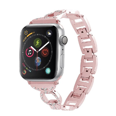 

Universal Stylish Stainless Steel Watch Band Simple Elegant Metal Replacement Watch Band for Apple Watch 234