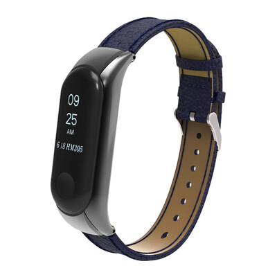 

〖Follure〗Replacement Wristband Band Strap Metal Case For Xiaomi Mi Band 3 Bracelet BK
