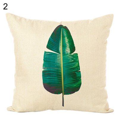 

Tropical PlantFlower Throw Pillow Case Cushion Cover Sofa Bed Car Home Decor