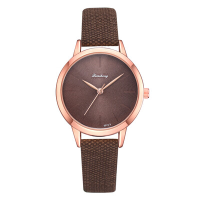 

Ladies retro series quartz watch wild casual female student table