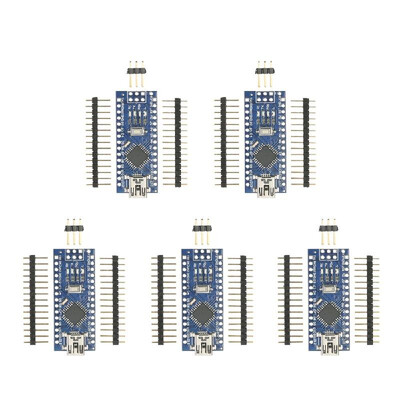 

5pcs Nano V30 ATmega328P CH340G 16M 5V Mini USB Micro Controller Board Module for Arduino