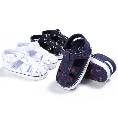 

NEW Baby girl boy sandals Shoes print light canves infants 0 to18 Month Unisex