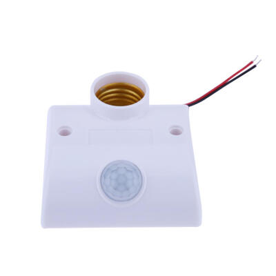 

E27 Infrared Motion PIR Sensor Light Lamp Holder Switch Tide for Corridor