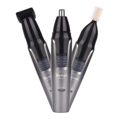 

KEMEI 3 in 1 Men Nose Ear Trimmer Rechargeable Sideburns Eyebrows Shaver