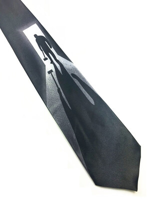 

Aliex Spot 2018 Halloween Tie Ghost Festival Tie Digital Print Festival Tie