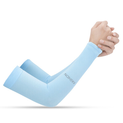 

1 Pair Cooling Arm Sleeves UV Protective Absorbent Arm Cover for Outdoor Cycling Driving Running Golf Men Women