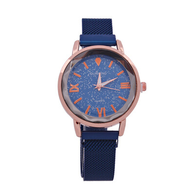 

Summer fashion new magnet magnet strap starry sky watch student simple quartz watch