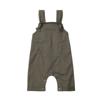 

Infant Baby Boy Girl Solid Dungarees Bib Pants Romper Overalls Outfit Clothes