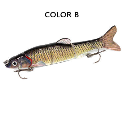 

Fishing Wobbler Artificial Lures Fishing Tackle Lifelike Fishing Lure 5 Segment Swimbait Crankbait Hard Bait