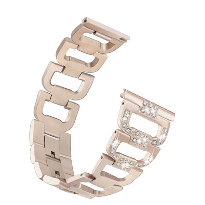 

〖Follure〗Replacement Metal Crystal Watch Strap Wrist Band For Samsung Galaxy Watch 46mm