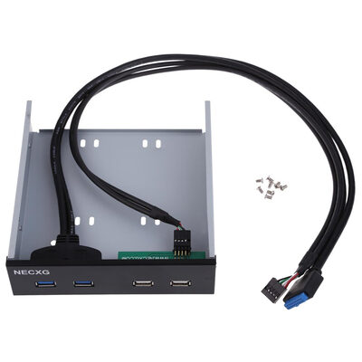 

2 Port USB 30 2 Port USB 20 525 inch Floppy Bay Front Panel Bracket