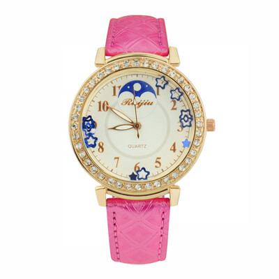 

RM Women Luxury Stainless Steel Bracelet Watch Analog Quartz Wrist Watch